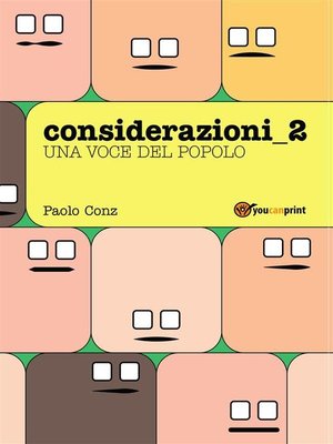 cover image of Considerazioni 2--Una voce del popolo